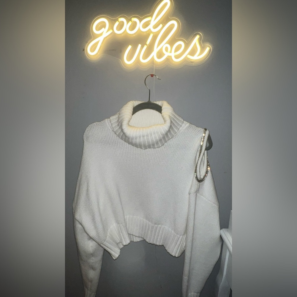 White sweater